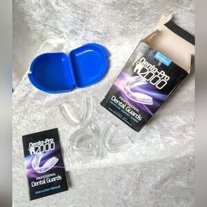 Multiuse Dental Guard Grinding Athletic Teeth Whitening 3 In Box W Case